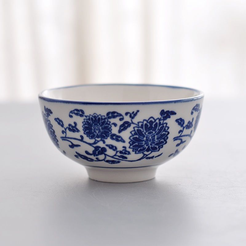 [4个装]兰州拉面专用碗陶瓷碗家用米饭碗小汤碗单个吃饭碗4.