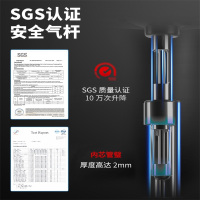 豫亨 吧台椅升降吧椅旋转吧凳酒吧椅子家用转椅高脚凳靠背圆凳美容凳子 升降圆凳不带轮