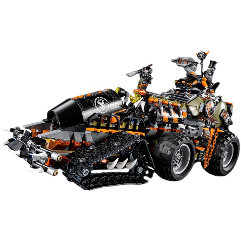 70654幻影忍者系列重型捕龙卡车战车部落拼装积木玩具男孩子礼物