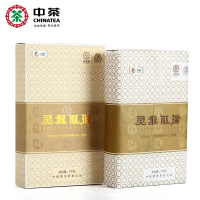 中粮中茶牌 湖南安化黑茶 2016年灵猴献瑞手筑茯砖茶 1kg