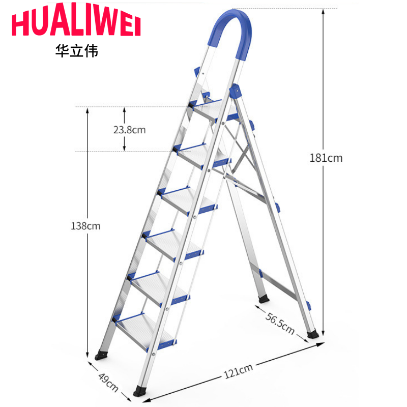 不锈钢梯子高清大图