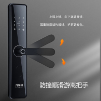 凡帝亚FDY-F06、门铃功能常开功能4种解锁方式(指纹、钥匙、密码、刷卡)铝合金、钢化玻璃面板