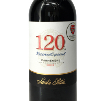 智利原瓶进口 圣丽塔120系列佳美娜干红葡萄酒 750ml 单支装