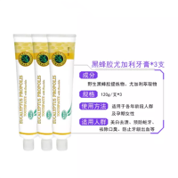 [4支装]官方授权 澳洲Spring Leaf绿芙尤加利黑蜂胶牙膏120g 薄荷味