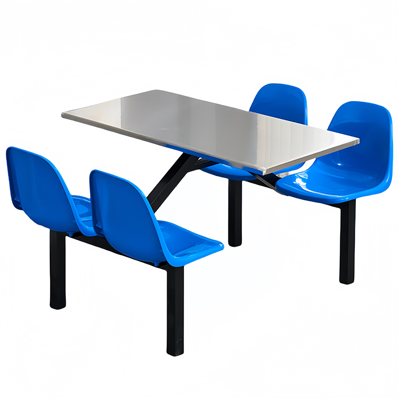 芙瑞塔连体桌椅 1.2*1.6米套高清大图