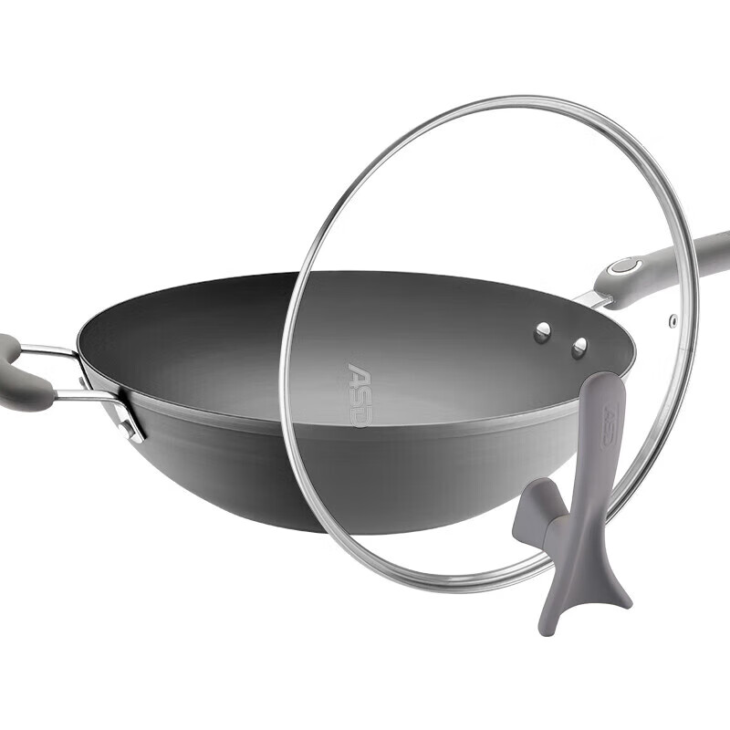 大翻炒锈不了旋风炒锅(32cm)高清大图