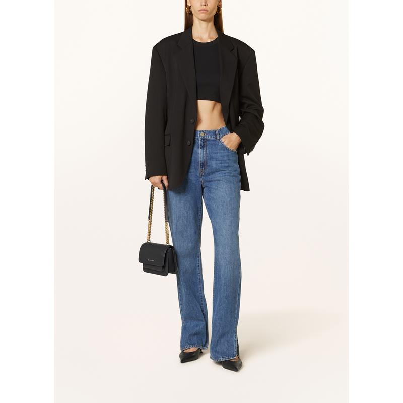 迈克·科尔斯(MICHAEL KORS)女士真皮磁扣单肩斜挎包多功能手机袋高清大图