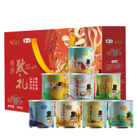 中粮v365干果礼盒坚果中秋节礼品团购 唯粹致礼(罐装)1332g