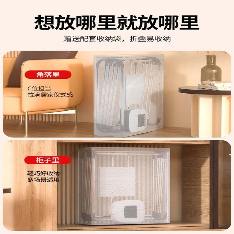 苏宁自营奥克斯烘干机家用烘衣服可折叠干衣机新款烘干衣柜烘衣机烘干器图片