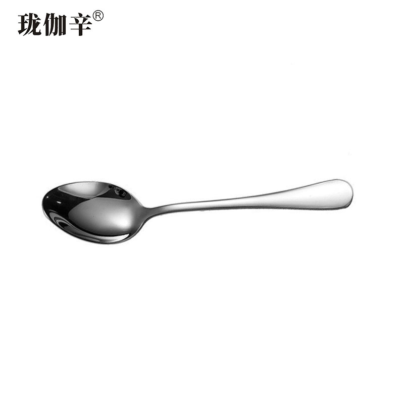 珑伽辛 不锈钢餐具勺子 汤匙 2号/个高清大图