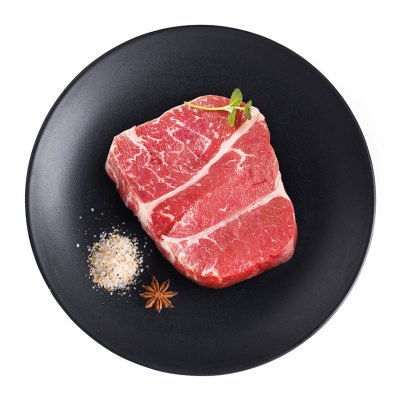 88元  恋尚牛  加拿大进口 谷饲AAA原切牛排 上脑牛排200g*4