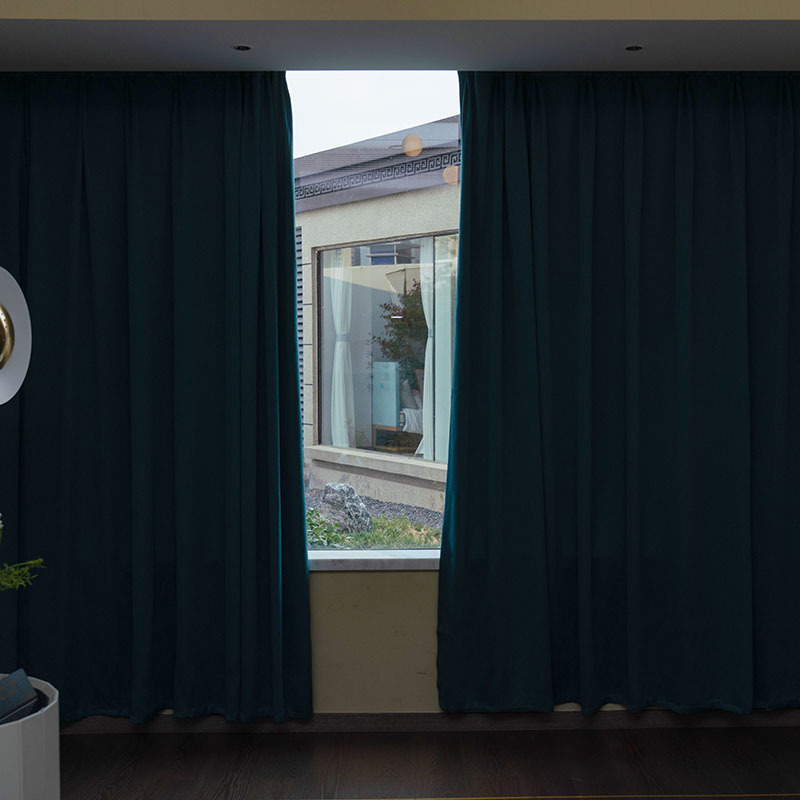 福芳布艺窗帘办公室会议室宿舍窗帘350*320cm/副