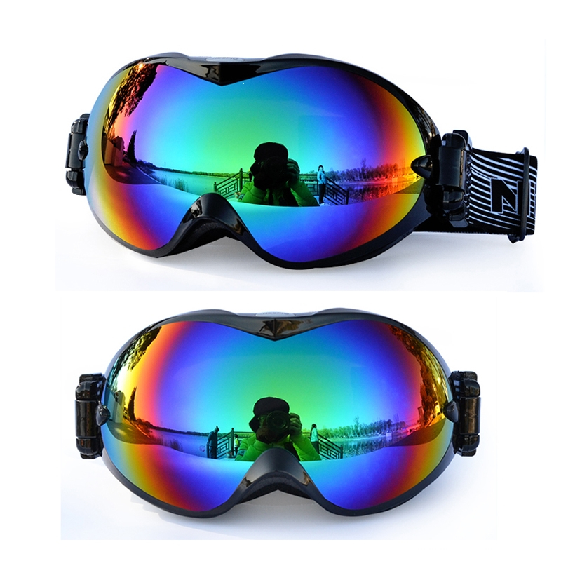 古达滑雪镜双层防雾男女雪地护目可卡近视眼镜登山滑雪装备视频