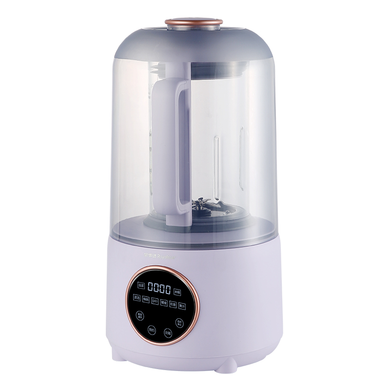 荣事达破壁料理机RZ-536D 9刀钛合金锯齿刀定时触控豆浆机轻巧设计家用高清大图