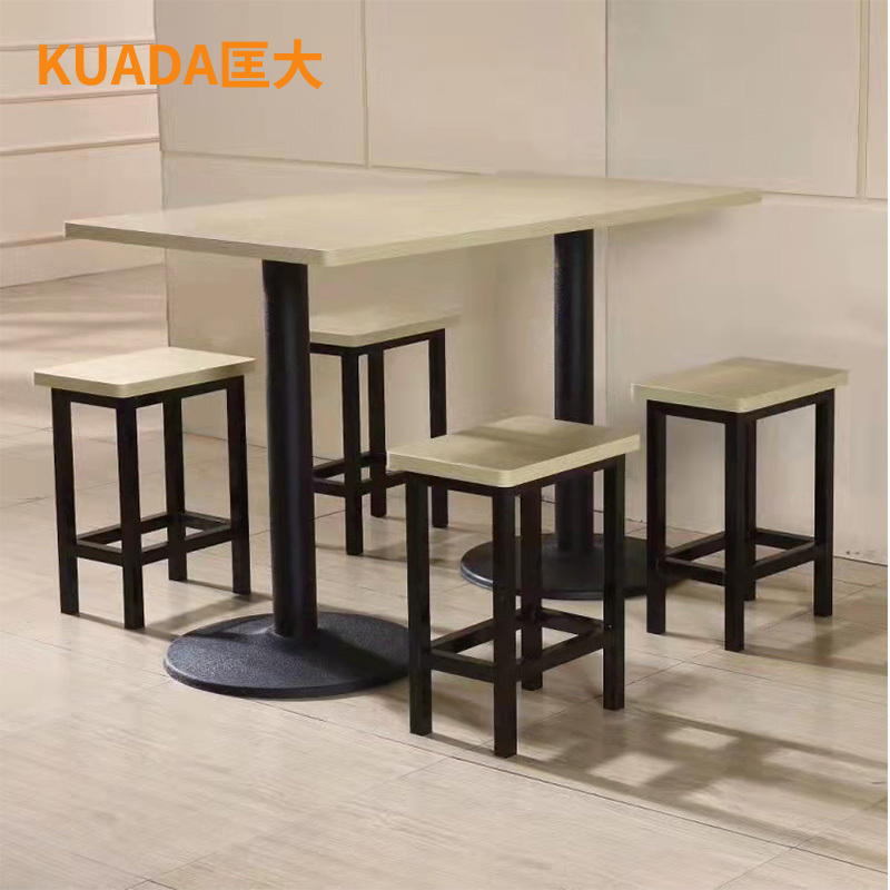 匡大餐桌阅览室桌子 1.2米食堂餐厅桌子 KDT936