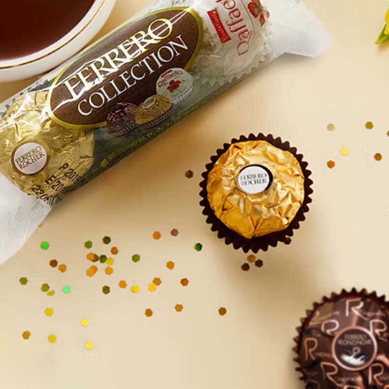 费列罗臻品巧克力18粒礼盒装194.4g高清大图