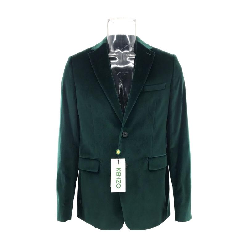 高田贤三(Kenzo)长袖西装外套男单排扣修身显瘦商务休闲外套