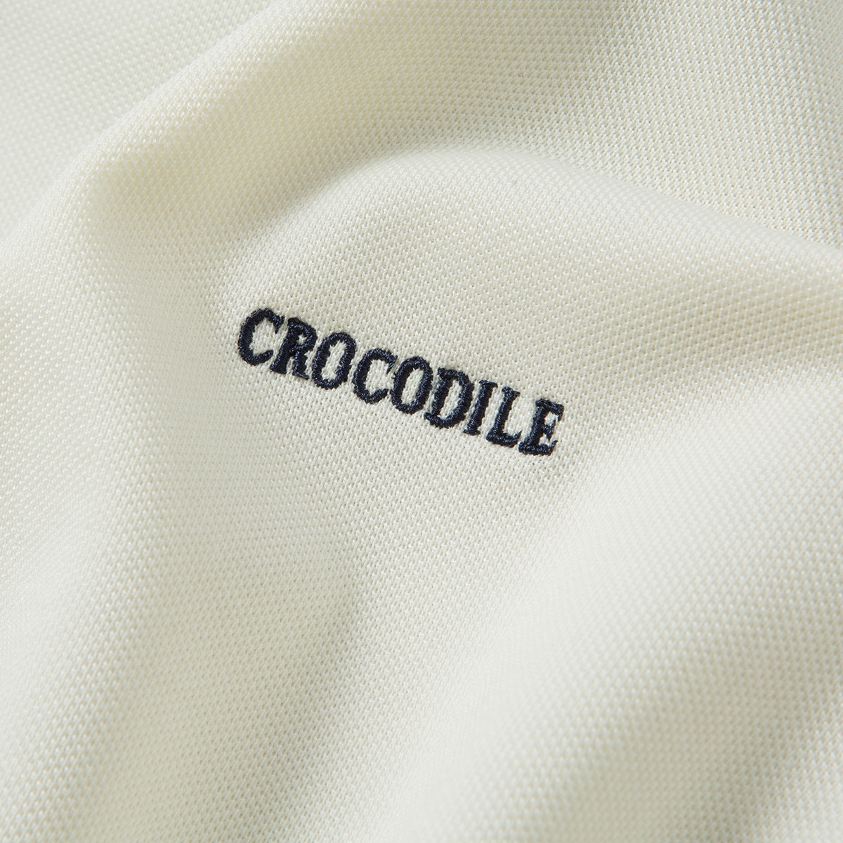 鳄鱼恤CROCODILE 男士清凉透气短袖条纹翻领商务POLO衫高清大图