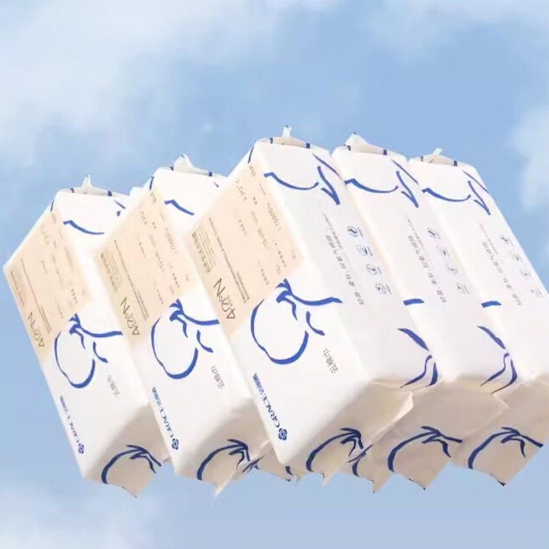 洁丽雅一次性洗脸巾60片*9美容院洗面擦脸巾加厚珍珠纹MRJ641高清大图