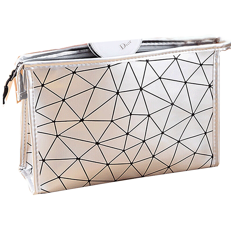 四万公里 SW7107 化妆包27.5cm*18cm*8cm (单位:个) 银色