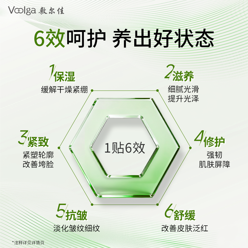 敷尔佳酵能深润油敷膜26g 5片/盒高清大图