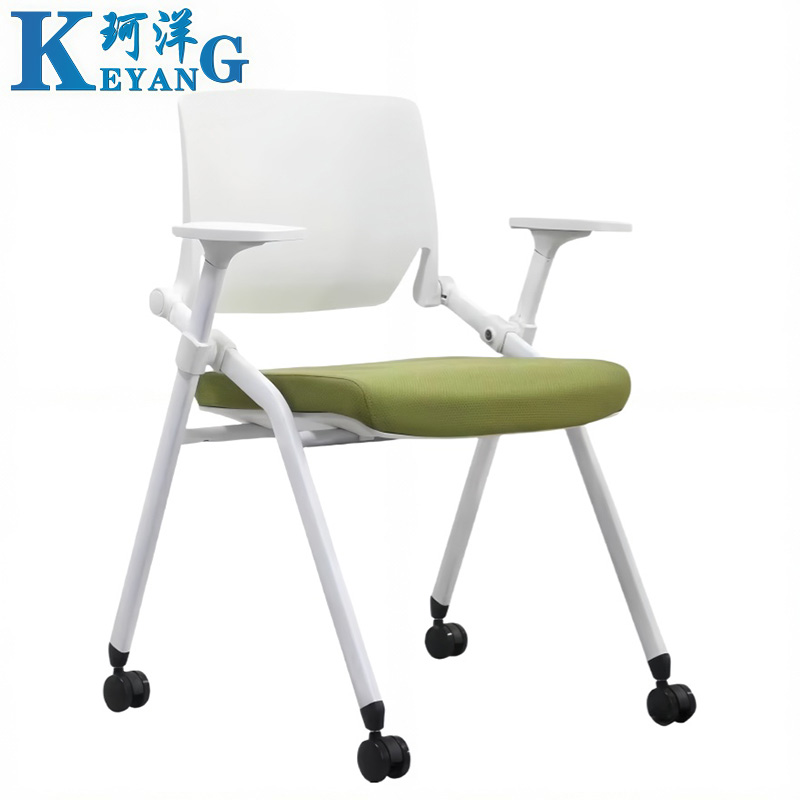 珂洋 培训椅 带轮(83cm) 把高清大图