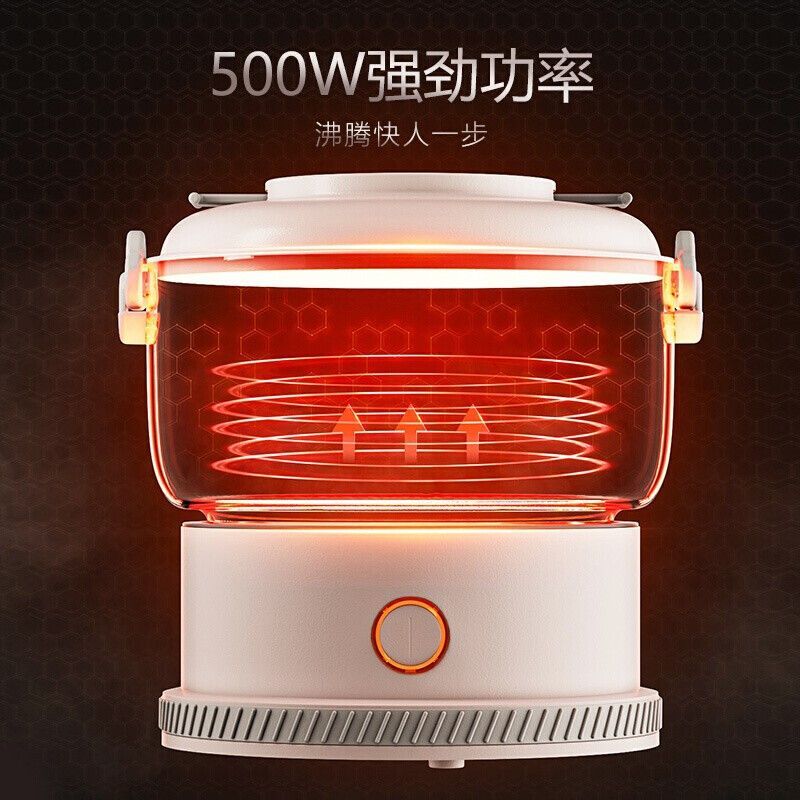 九阳(Joyoung) HG15-HC96 多功能料理锅电火锅家用分体式小型多功能折叠旅行便携式电煮锅 1.2L高清大图