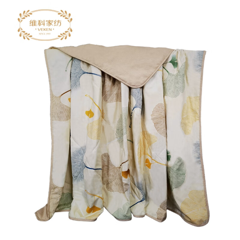 维科-扶苏抑菌全棉夏凉被 (米色)200*230cm高清大图