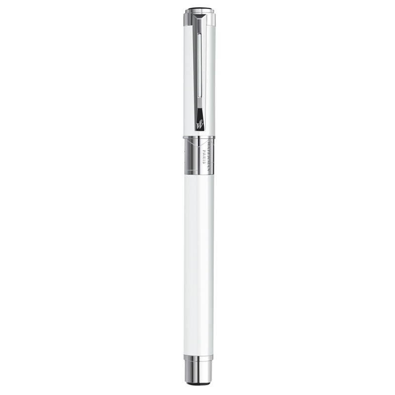 威迪文（WATERMAN）远景系列 蓝色白夹钢笔/墨水笔