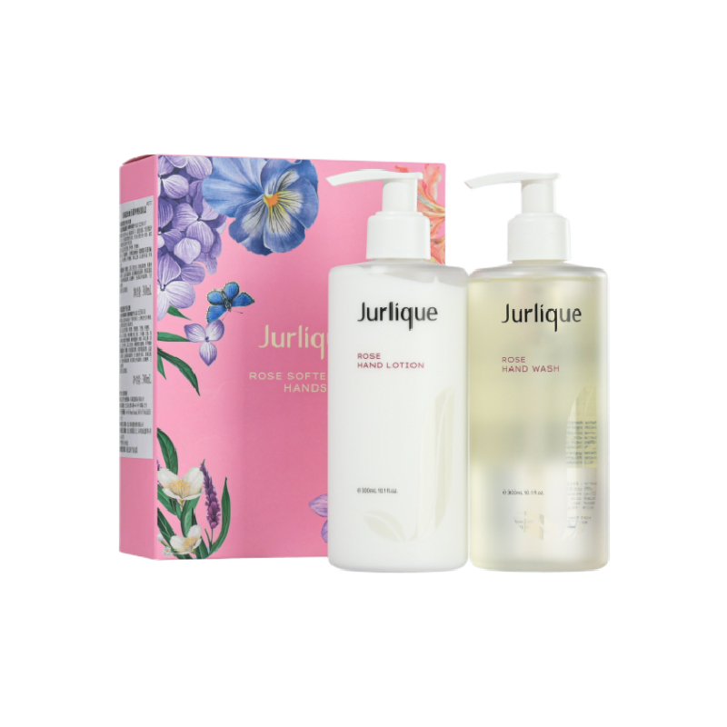 茱莉蔻(JURLIQUE)玫瑰柔肤手部护理套装玫瑰柔肤洗手液300ml+玫瑰柔肤护手乳300ml高清大图
