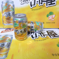 新货果啤橙味菠萝啤味啤酒饮料碳酸饮料 橙味500ml*24瓶