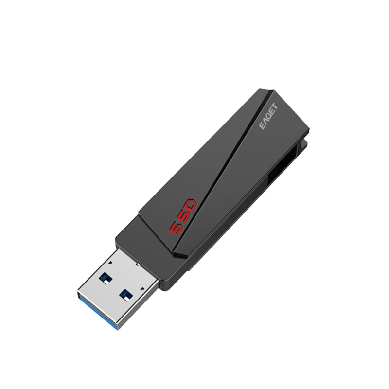 忆捷(EAGET)SU20固态U盘 USB3.2 128G商务高速闪存u盘 单位:个高清大图
