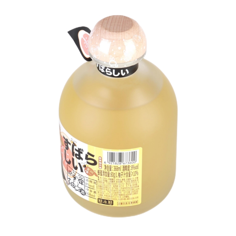 態本態江南美酒妖怪物语蜂蜜柚子果酒高清大图