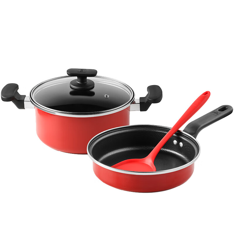 WORLD KITCHEN 聚美汇系列锅具三件组 WK-JMHG3/KZ/JY 美观大方