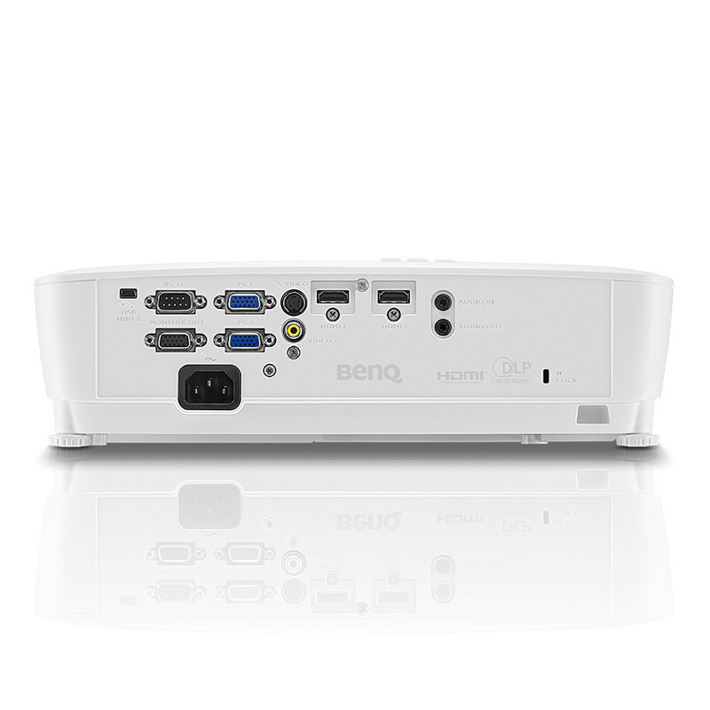 明基(BenQ) BS3717 投影仪 商用商务办公培训高清会议教学教育投影机白天直投家用小型便携家庭影院墙投(双HDMI高清接口 3300流明高亮 蓝光3D 15000:1)