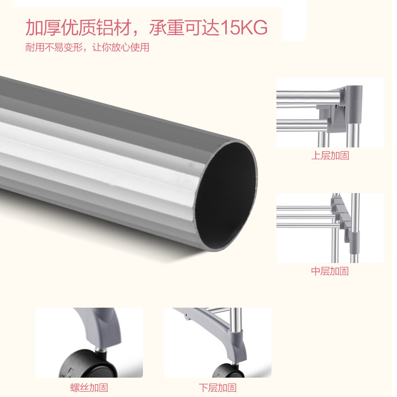 艾美特(Airmate)烘干机家用干衣机定时烘干器 双层大容量15公斤 功率1000瓦 HGY1023P-W1高清大图