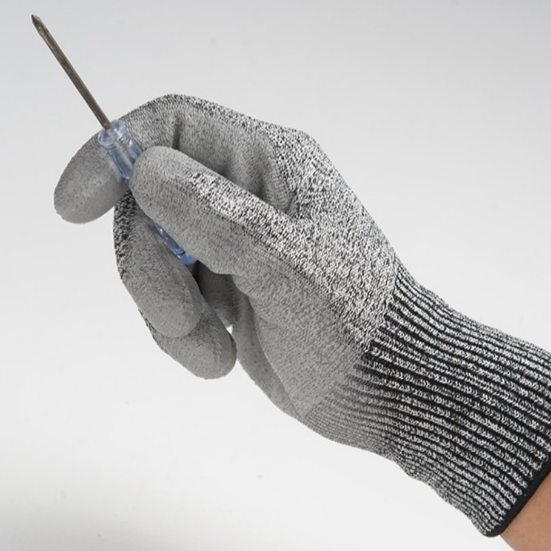 防割手套 起订量12双 型号【659内挂胶手套 欧标5级】。