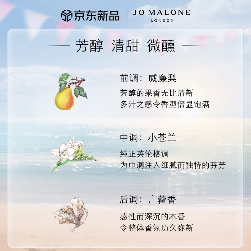 祖玛珑润肤乳液 英国梨与小苍兰香型250ml 配拎袋高清大图