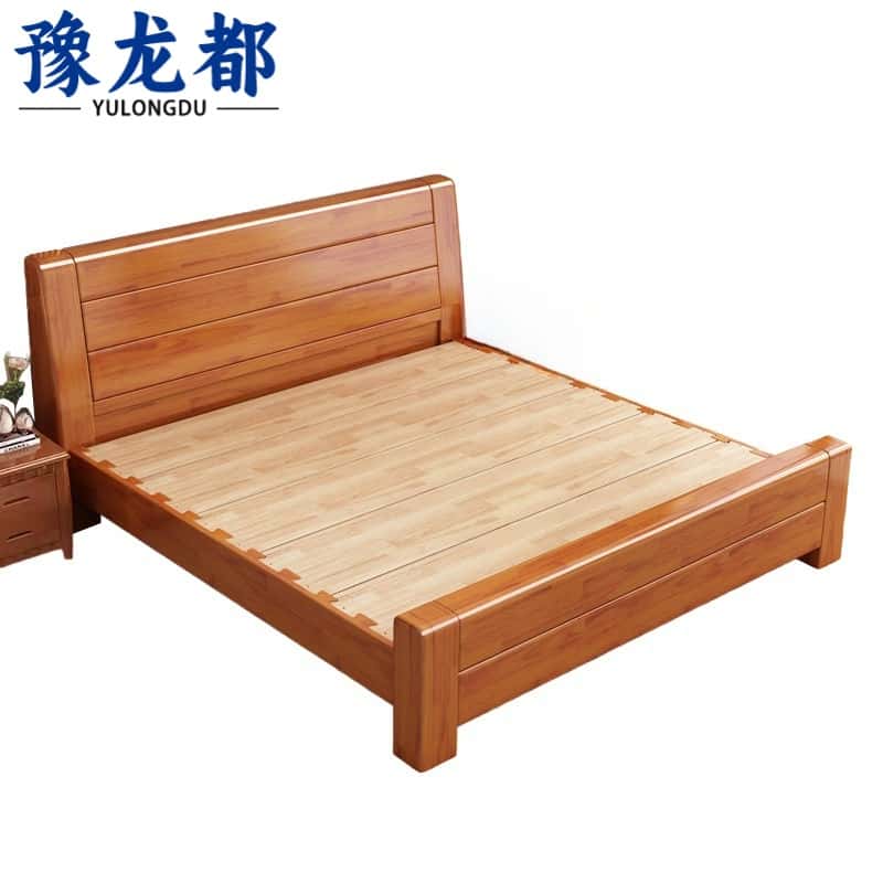 豫龙都实木床1.5m张