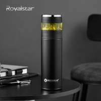 荣事达(Royalstar)保温杯420ml茶水分离杯316不锈钢男女高档商务办公车载泡茶杯子RB29220701