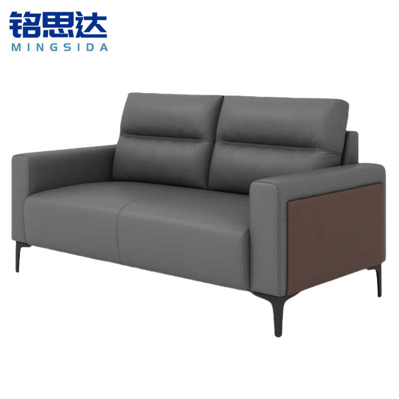 铭思达办公室沙发双人位张高清大图