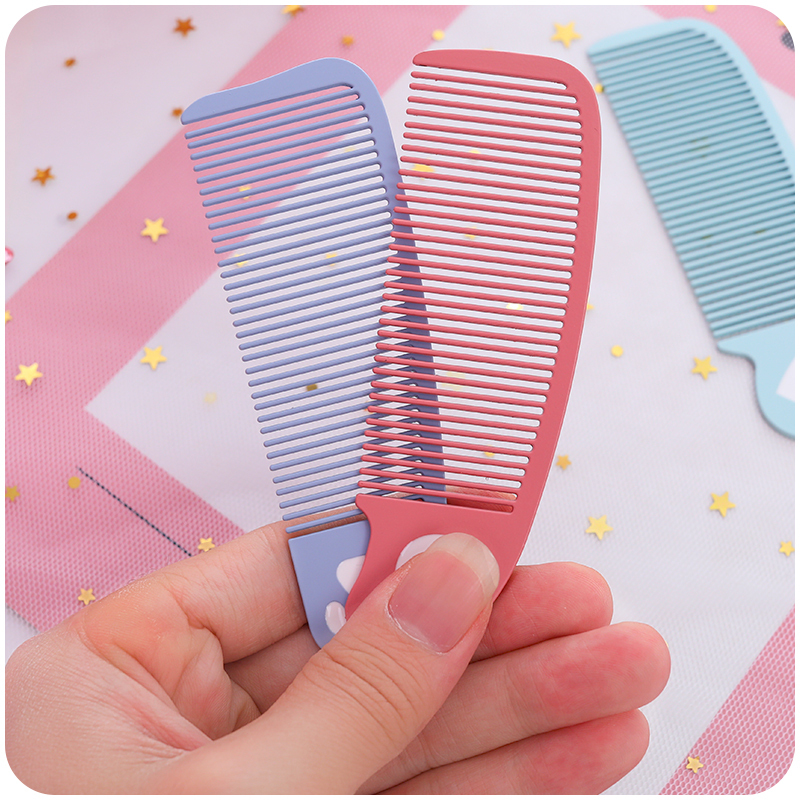 网红款卡通小梳子卷发直发梳便携洛滑可爱少女心随身儿童女孩猫爪系列