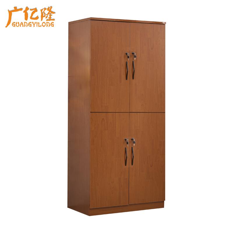 广亿隆木质衣柜简易挂衣柜衣帽间衣橱颜色可定制高清大图