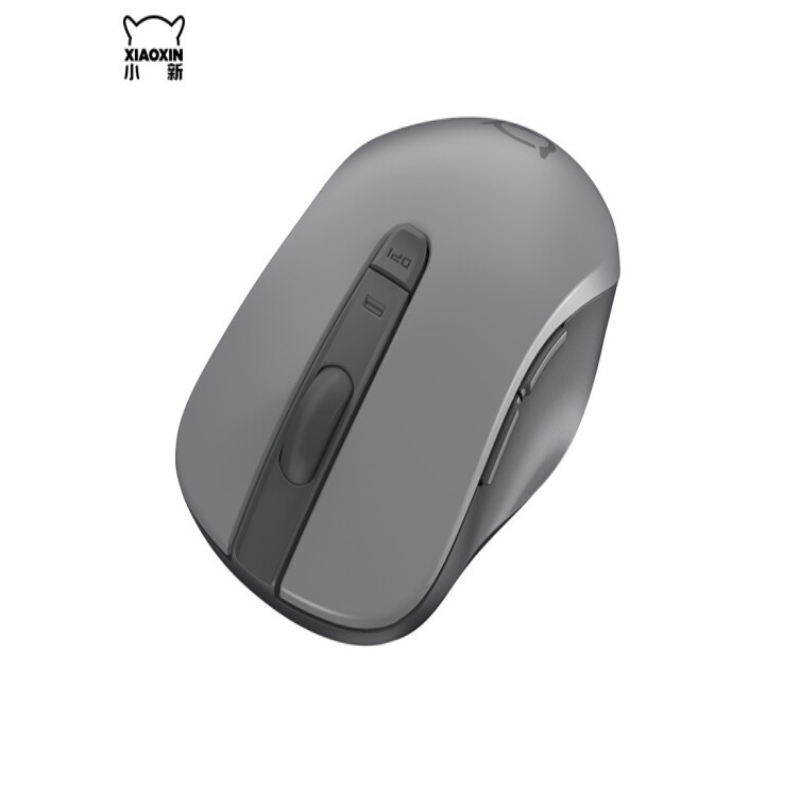 联想(Lenovo)鼠标M1 灰色 无线蓝牙鼠标 小新新选 新动系列 便携办公鼠标 3挡可调DPI