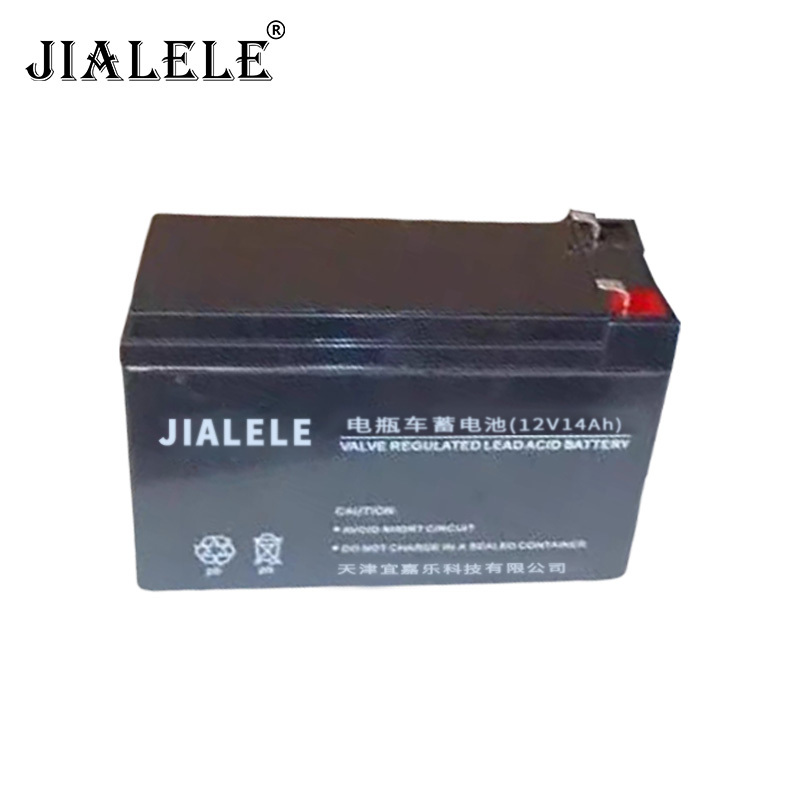 JIALELE 电瓶车蓄电池 12V 14Ah(10hr)15*10*10mm 块高清大图