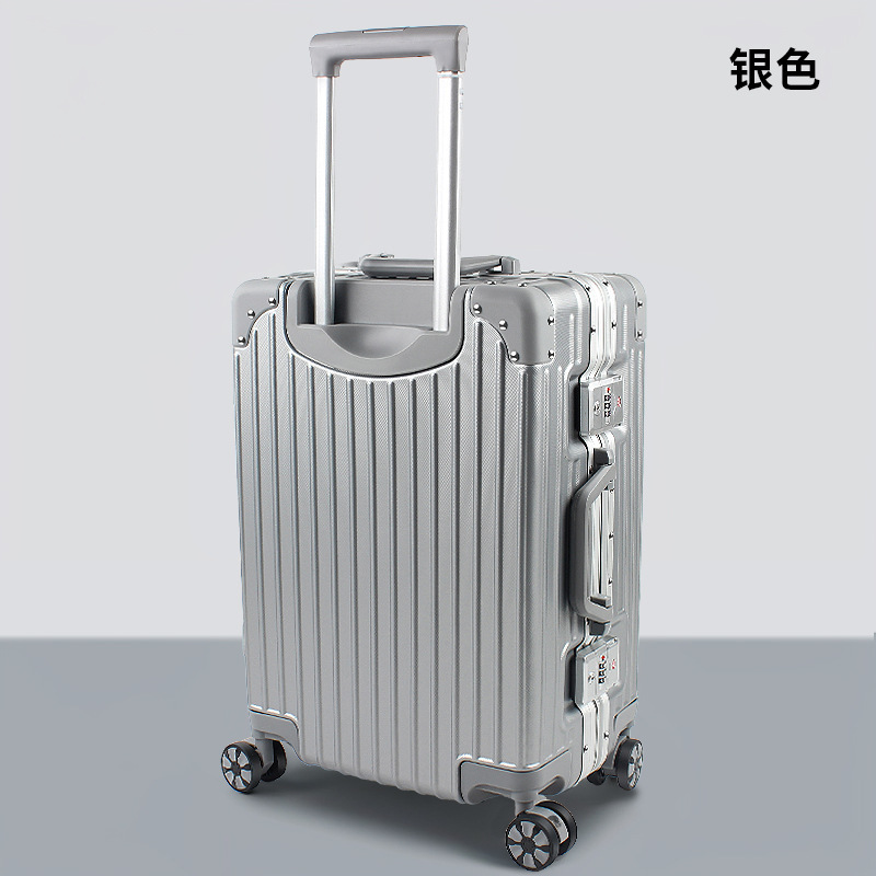 行李箱拉杆箱加厚旅行密码箱B63K-铝框款24寸联系客服备注颜色高清大图