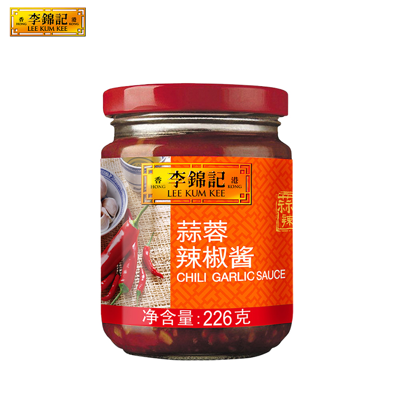 李锦记 蒜蓉辣椒酱226g 凉拌烧烤火锅调味酱高清大图