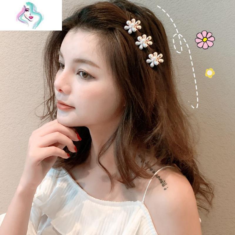 网红珍珠抓夹可爱少女心小夹子后脑勺头饰刘海夹头饰夹