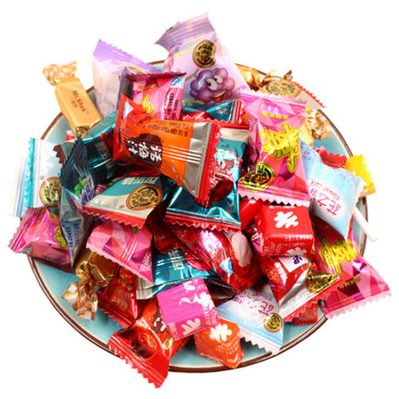 徐福记 什锦糖果散装500g 混合口味水果糖