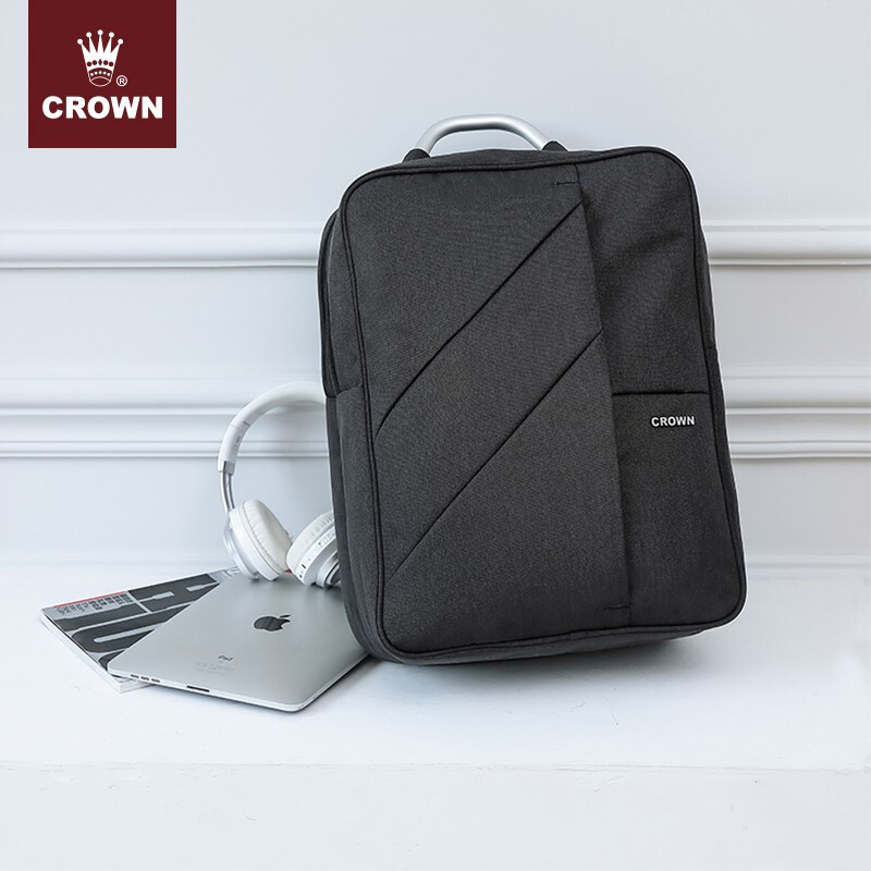 皇冠CROWN 休闲商务双肩背包 E-P1770A 个